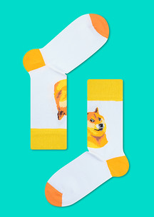 С собаками JNRB: Носки Doge