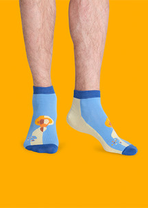 Короткие носки JNRB: Носки Ван Гог
