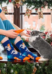 Цветные носки JNRB: Носки Счастливый кролик