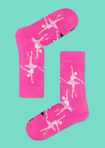 Розовые JNRB: Носки Балерины