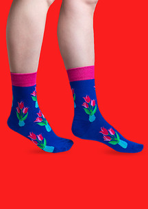 Цветные носки JNRB: Носки Тюльпаны