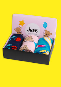 Женские носки JNRB: Набор Милые мишки
