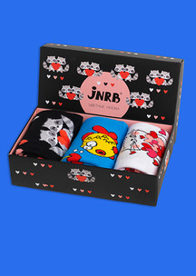 Носки к 8 марта JNRB: Набор Влюбленные еноты
