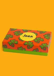 Цветные носки JNRB: Набор Оранжевый трилистник