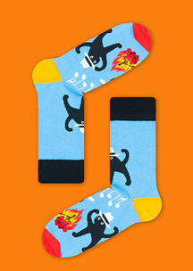 Голубые JNRB: Носки Ты календарь перевернул?