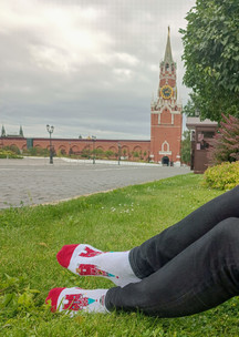 Цветные носки JNRB: Носки Башни Кремля