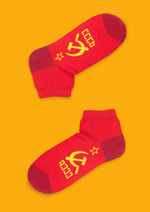 СССР двадцатые-тридцатые JNRB: Носки Мы вручаем серп и молот