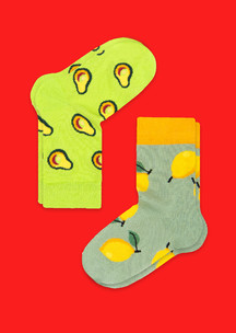 Цветные носки JNRB: Носки детские (2 пары) Спелые фрукты