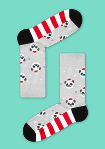 Новогодние носки JNRB: Носки Нарядная панда