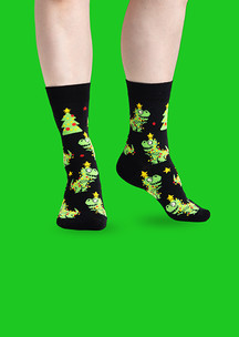 Цветные носки JNRB: Носки Похититель гирлянды
