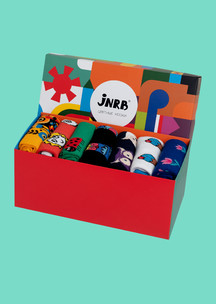 Женские носки JNRB: Набор Абстрактный букет 7 пар