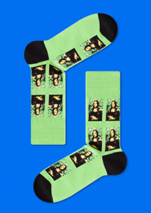 Цветные носки JNRB: Набор Много букв 7 пар