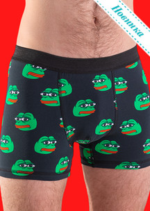 Ретро JNRB: Трусы боксеры Pepe Froggies