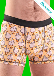 Новинки JNRB: Трусы боксеры Duck you
