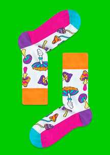 Про осень JNRB: Носки Очень веселые грибы