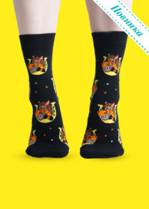 Цветные носки JNRB: Носки Конь-огонь