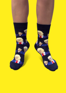 Цветные носки JNRB: Носки Трамп