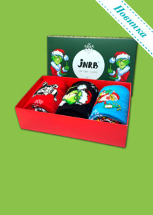 Мужские носки JNRB: Набор Похититель рождества