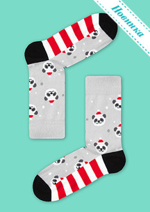 Цветные носки JNRB: Чемодан Новогодний с 21 парой Новый год 2026