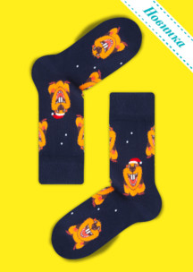 Цветные носки JNRB: Чемодан Новогодний с 21 парой Новый год 2026