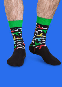 Цветные носки JNRB: Носки Калашников