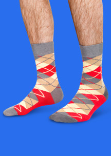 Цветные носки JNRB: Носки Крем и карамель