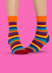 Цветные носки JNRB: Носки Енот-полоскун