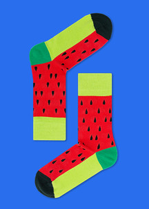 С едой и напитками JNRB: Носки Арбузные